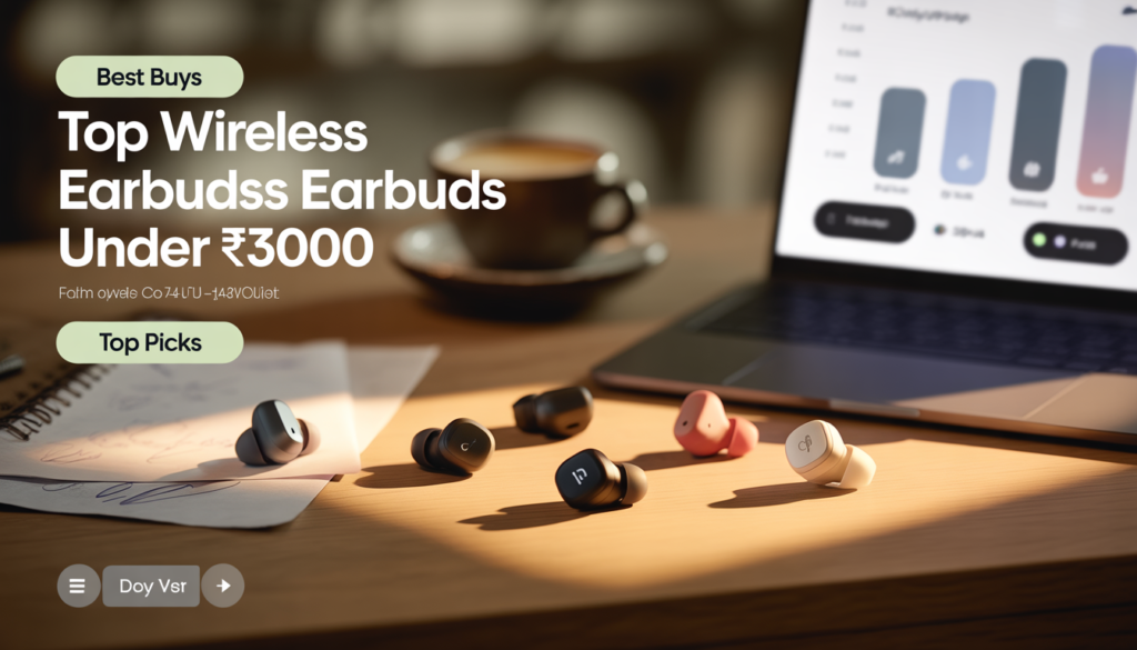 Top Wireless Earbuds Under ₹3000 Reviewed