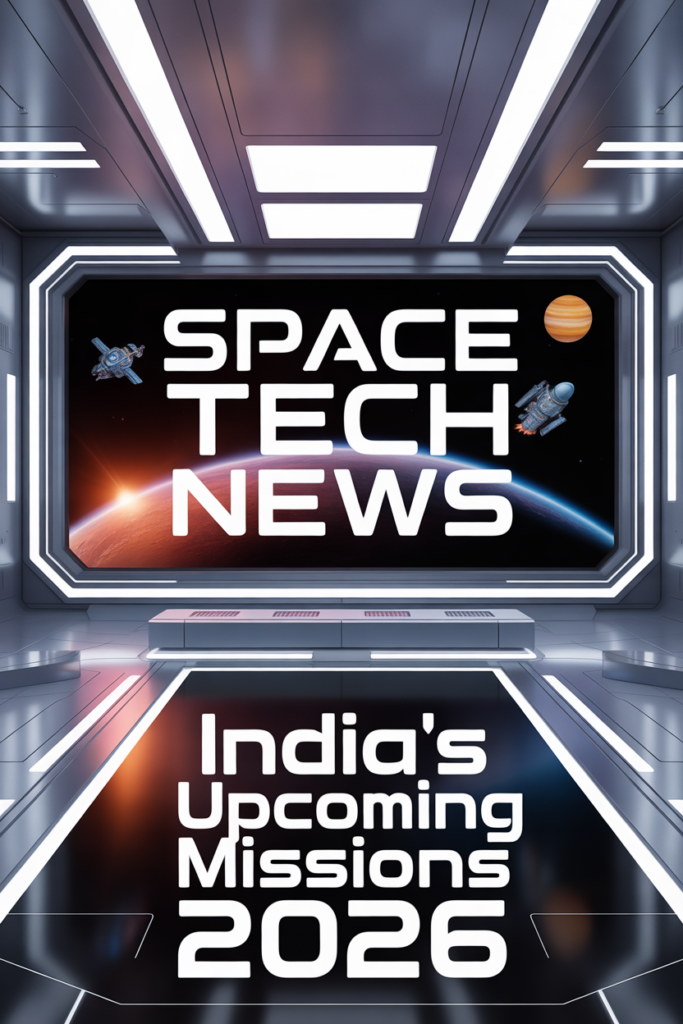 Space Tech News: India’s Upcoming Missions 2026 Space Tech News: India’s Upcoming Missions 2026