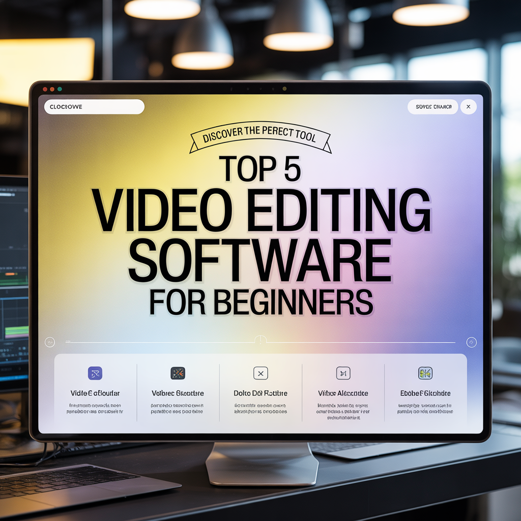 Top 5 Video Editing Software for Beginners Top 5 Video Editing Software for Beginners