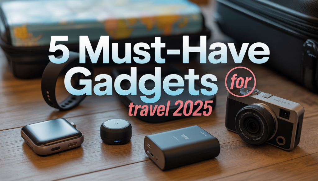 5 Must-Have Gadgets for Travel 2025 5 Must-Have Gadgets for Travel 2025