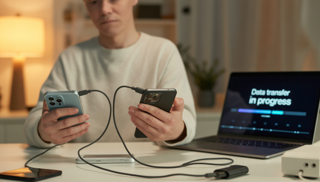 Transfer Data from Old Phone to New Transfer Data from Old Phone to New