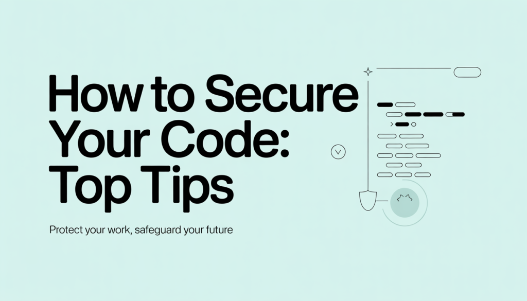 How to Secure Your Code: Top Tips